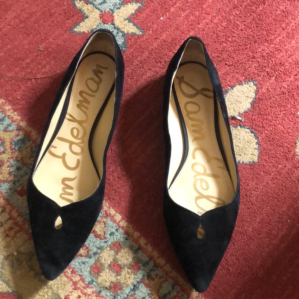 Sam Edelman Ruby black suede flats size 9.5